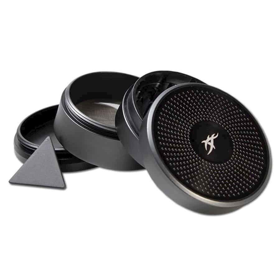 Magnetic Lid on Solinder 62mm Herb Grinder – AFTER GROW 4‑Part Grinder