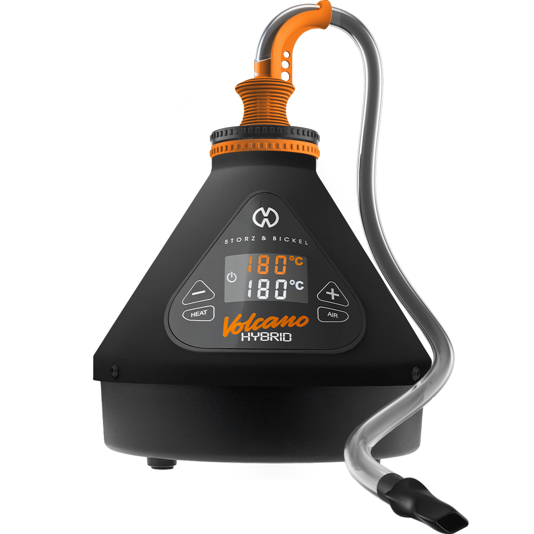 Volcano Hybrid Onyx Tube attached
