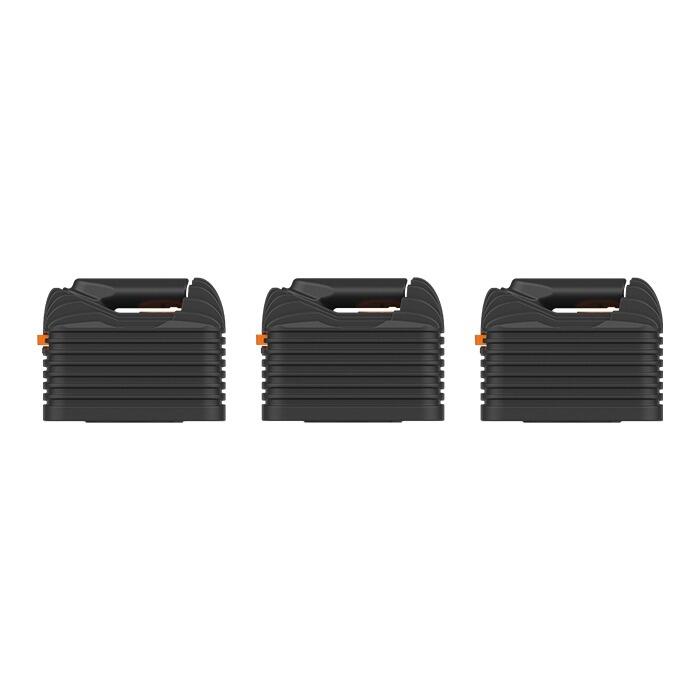 Venty Cooling Unit triple pack – three replacement cooling units for Storz & Bickel Venty - Side View