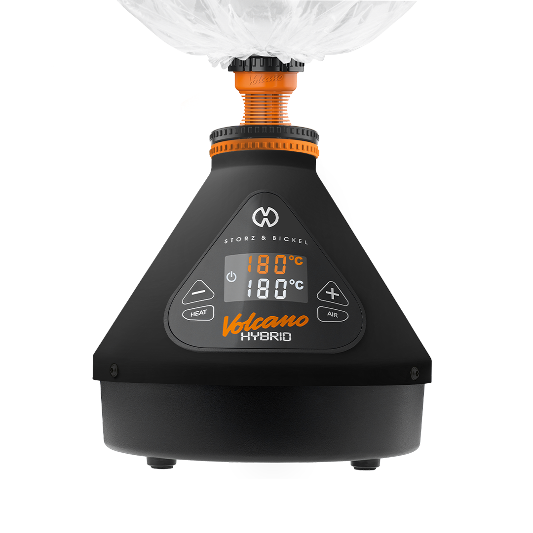Volcano Hybrid Onyx Balloon attached
