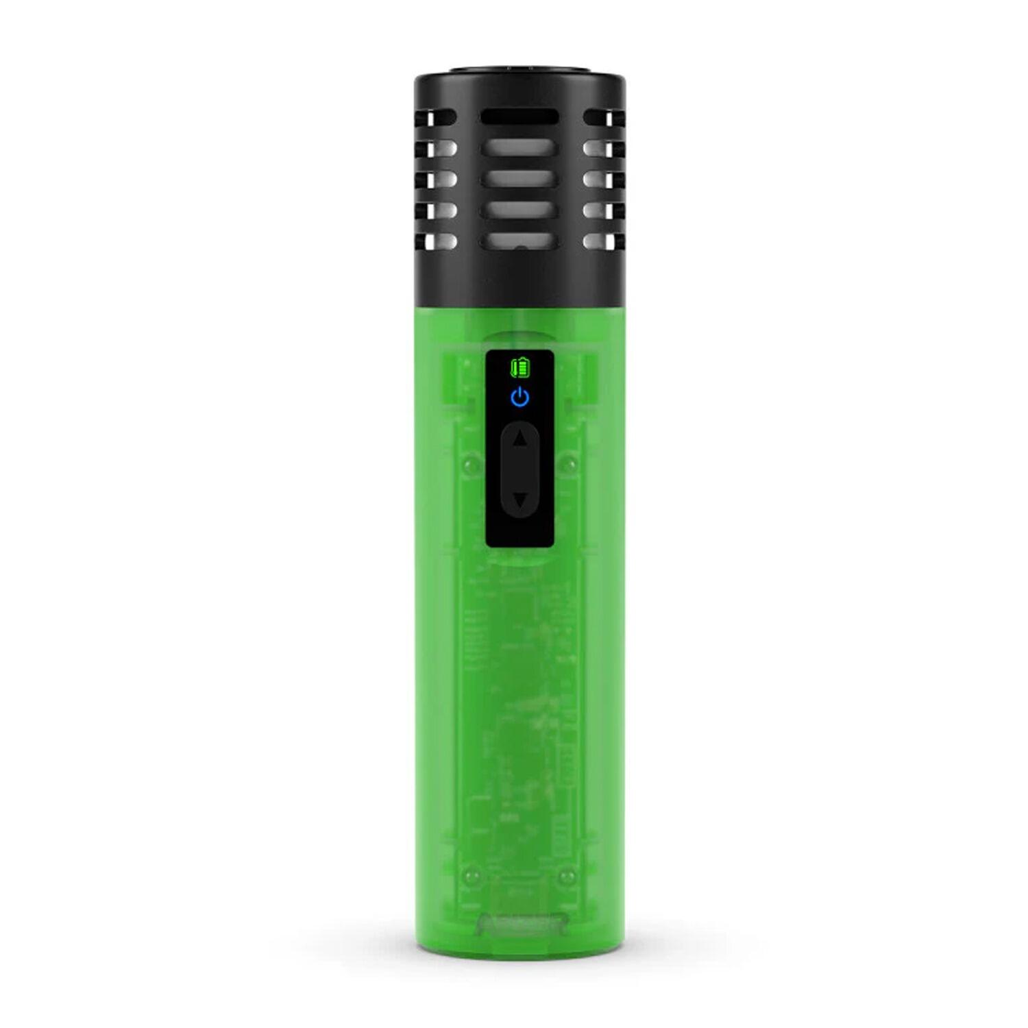 Arizer Air SE Portable Vaporiser in TimeWarp Green – front view