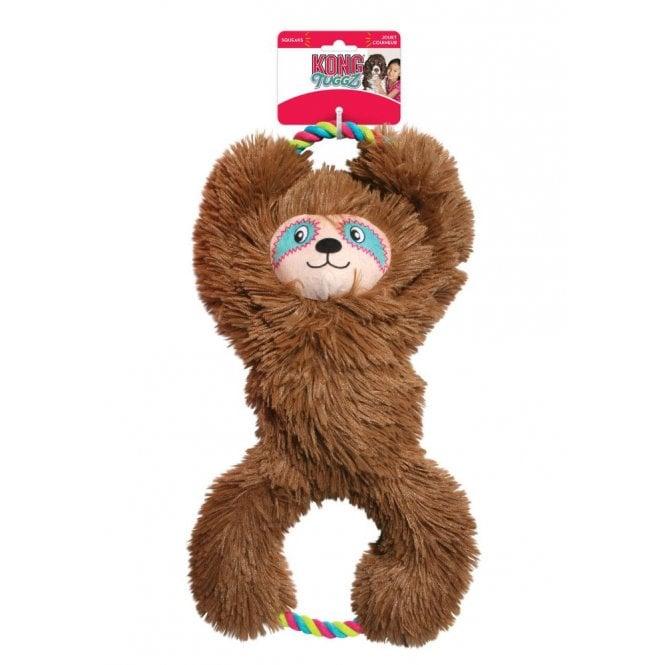 KONG Tuggz Sloth Dog Toy
