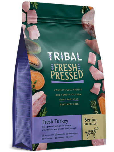 Tribal Fresh Pressed Grain Free Turkey - Senior/Light