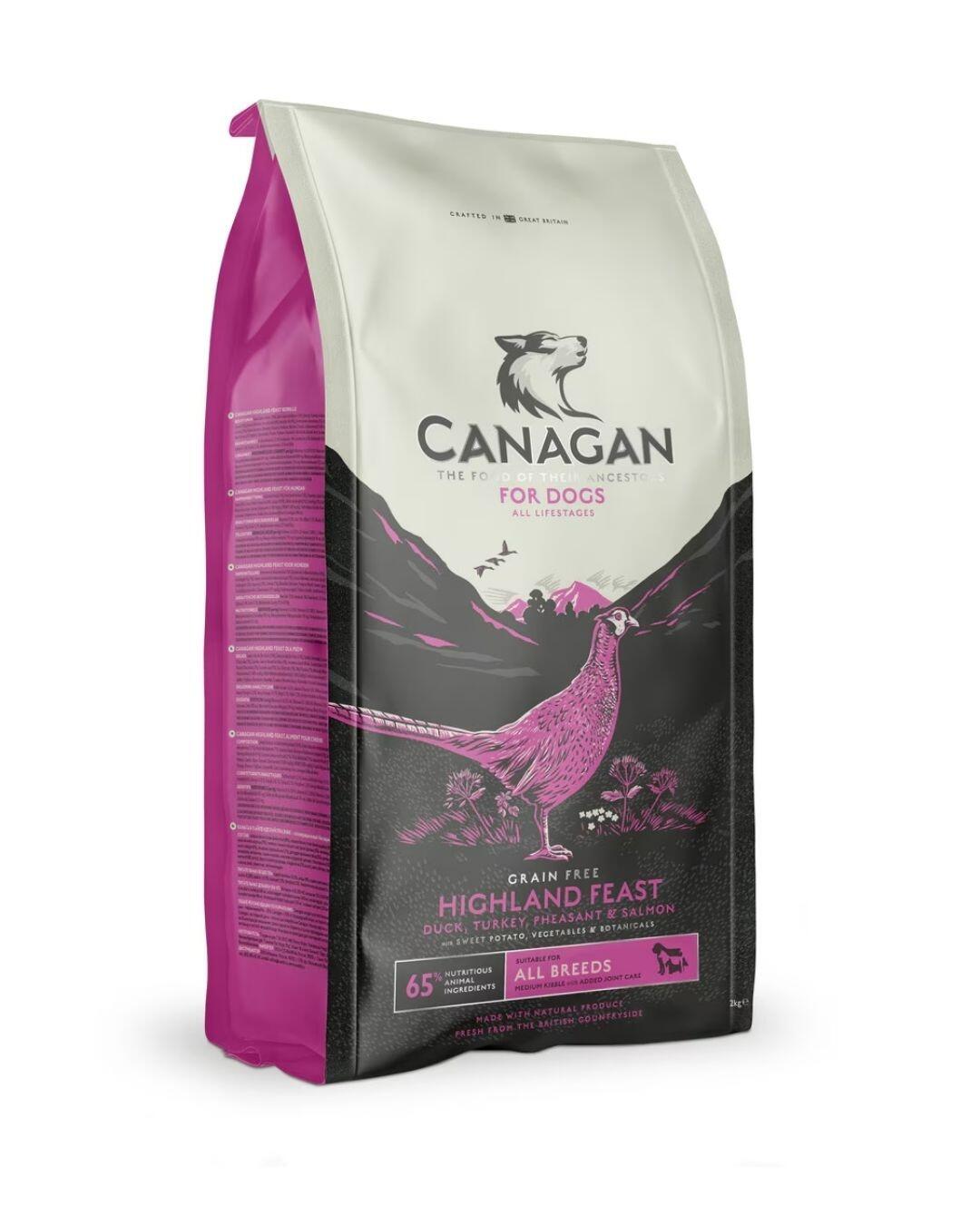 Canagan Highland Feast Dog Food 2kg