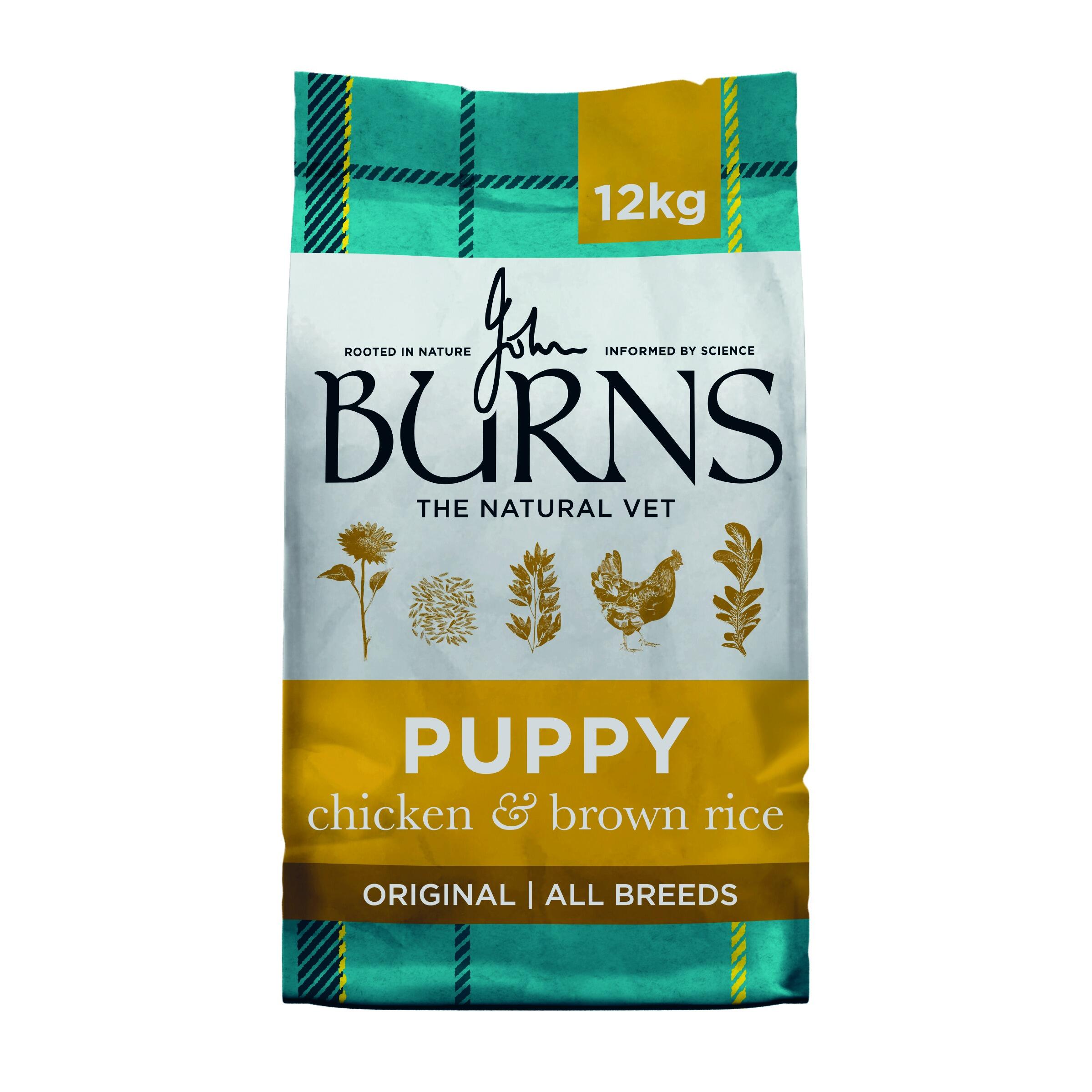 Burns Puppy Original Chicken 12kg New Packaging