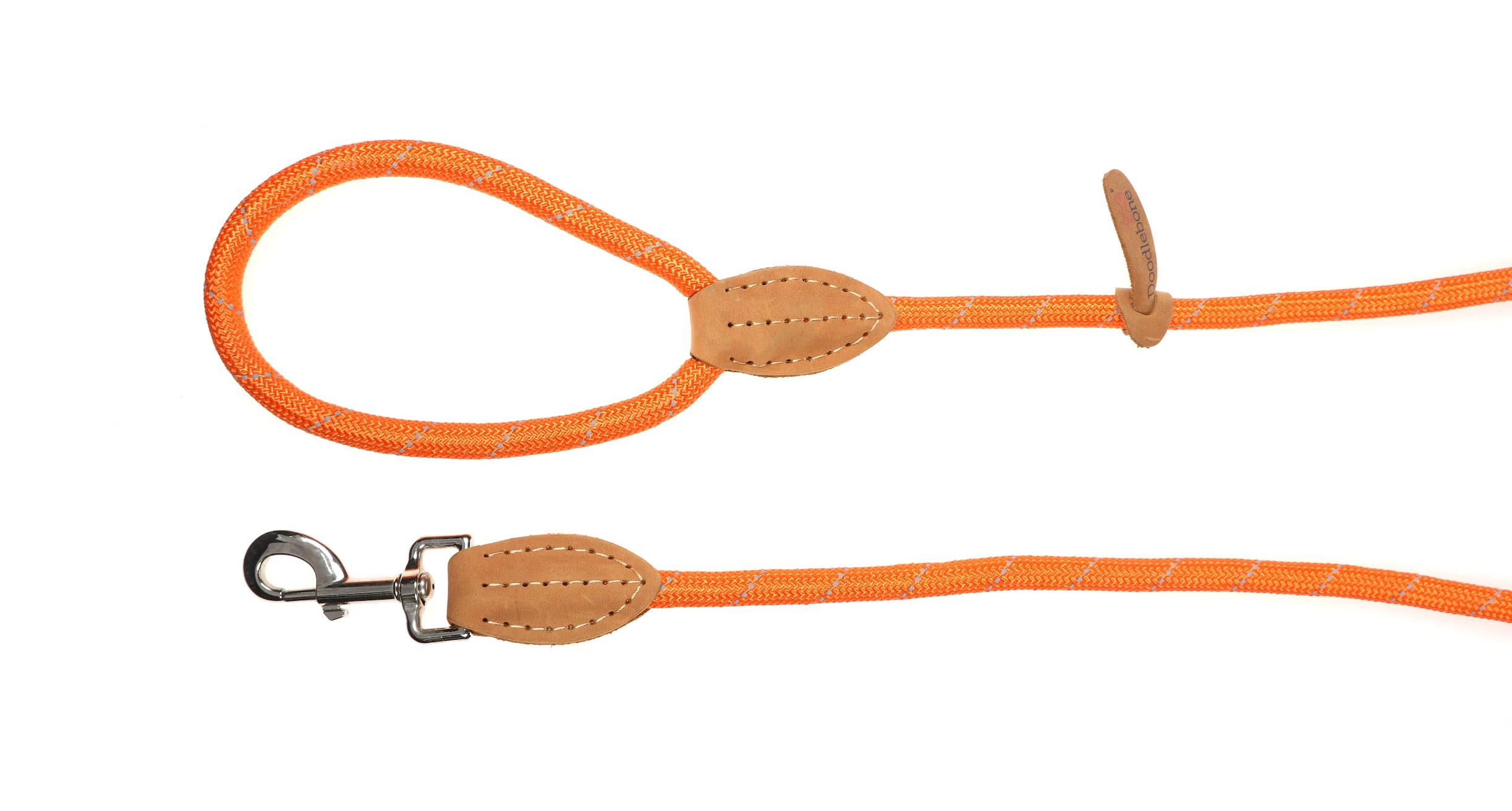 Doodlebone Originals Rope Lead Tangerine