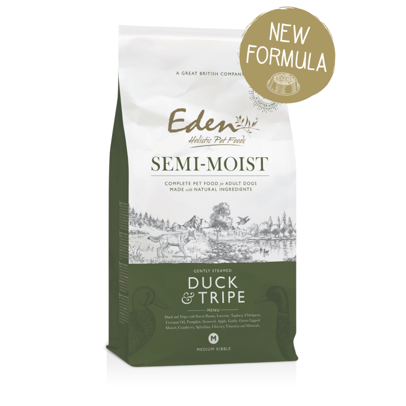 eden semi-moist duck and tripe