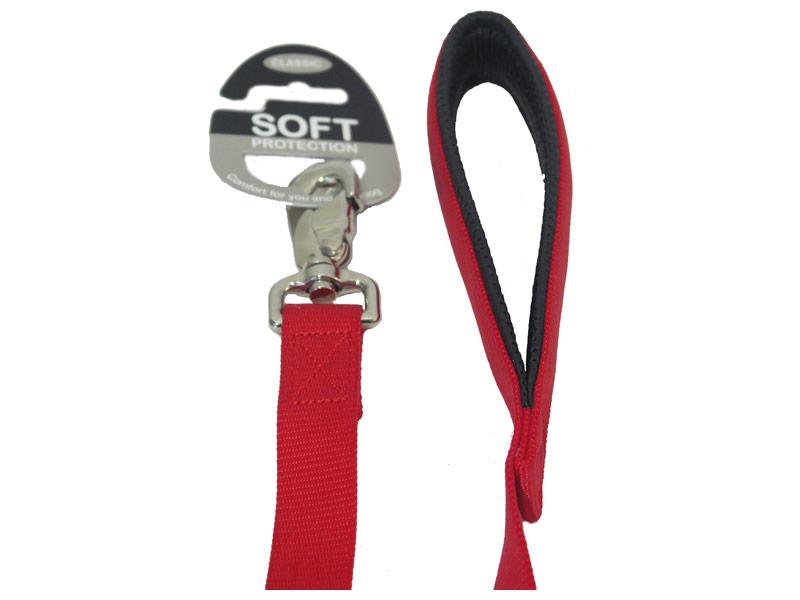 Short Red classic soft protection lead