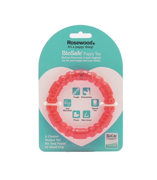 Biosafe Pink puppy ring