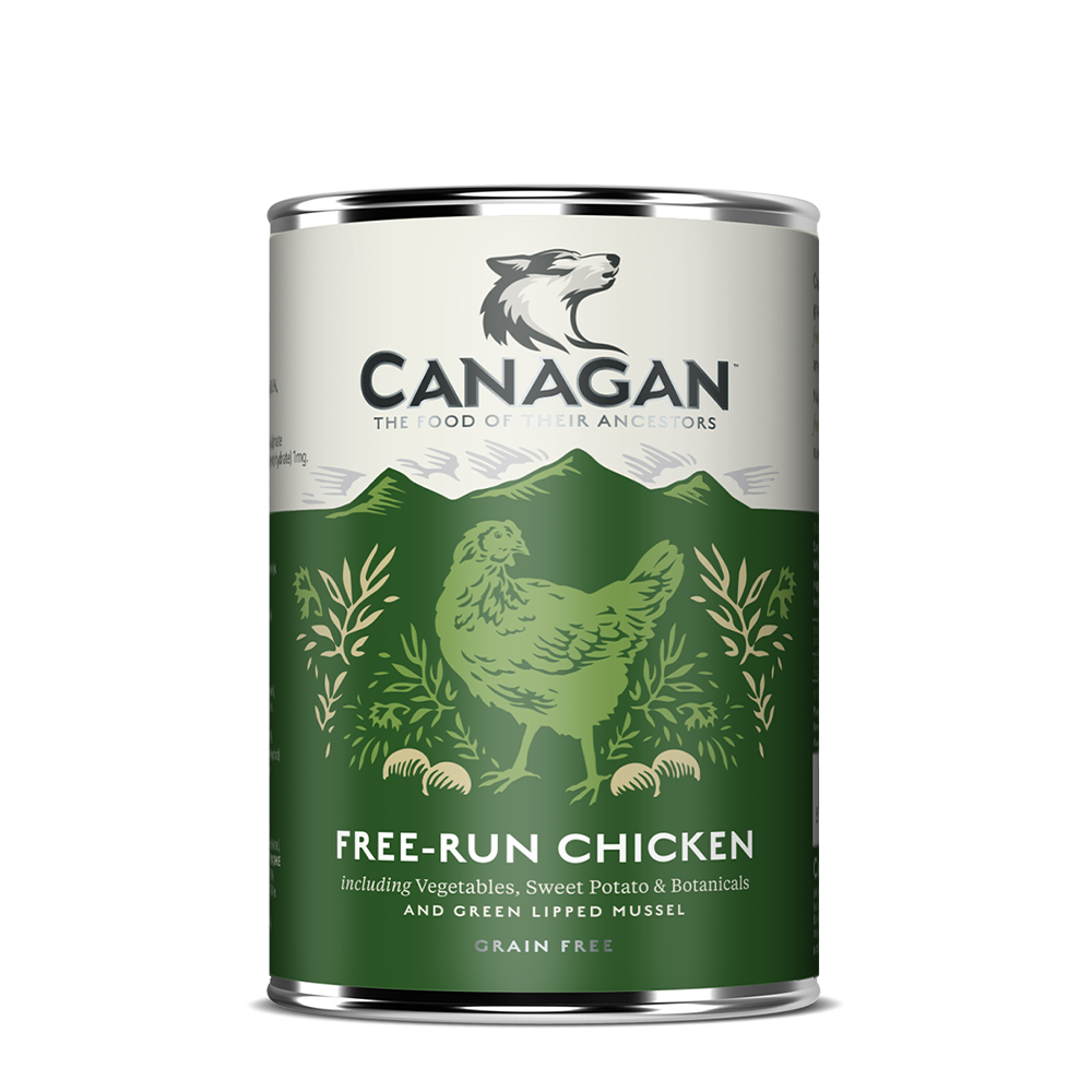 Canagan Wet Dog Food - Free-run Chicken For Puppies & Adults - 6 x400g