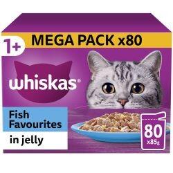 Whiskas Fish Favourites in Jelly 85g