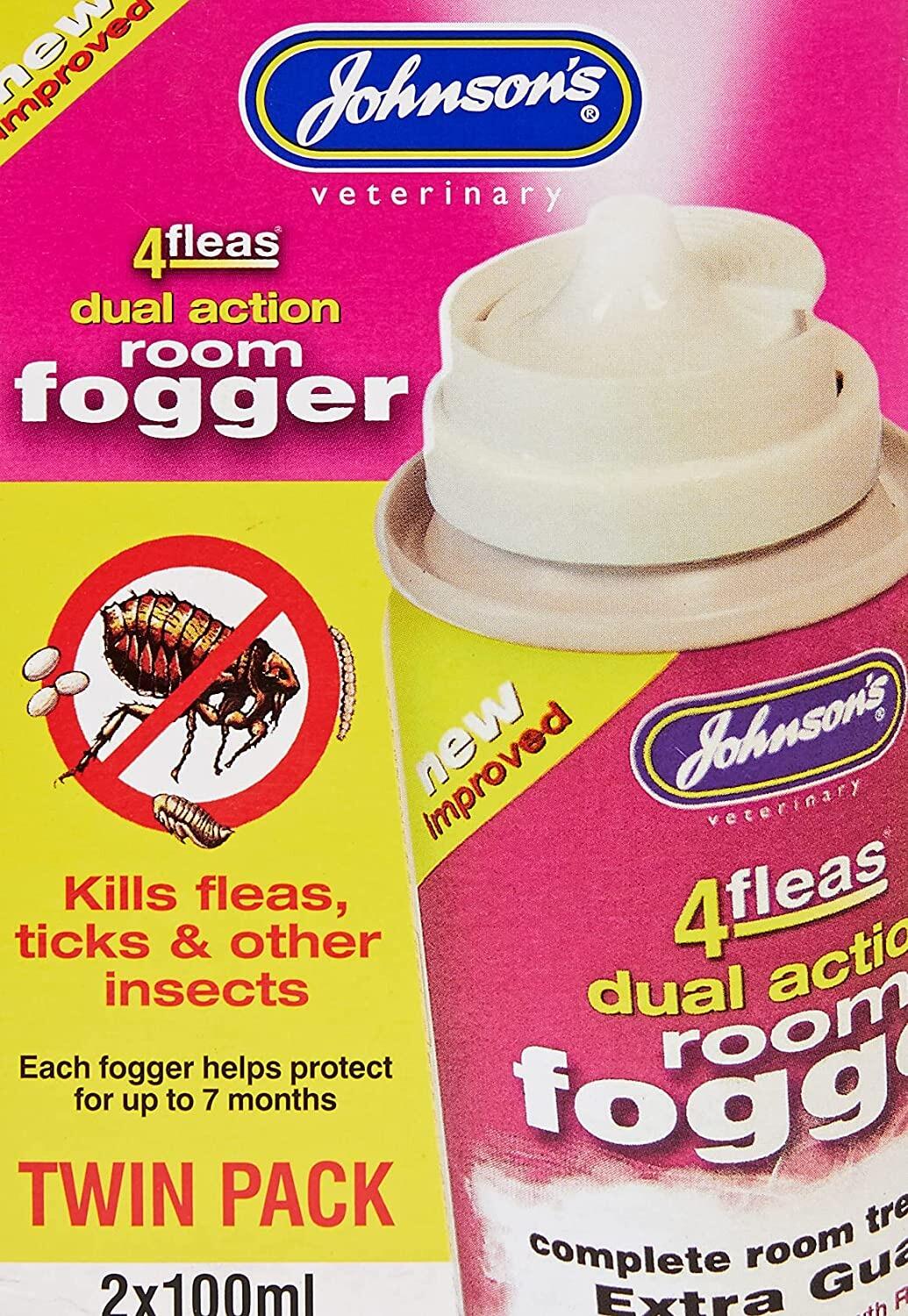 4fleas dual action room fogger