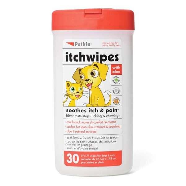 Petkin Itch Stop wipes