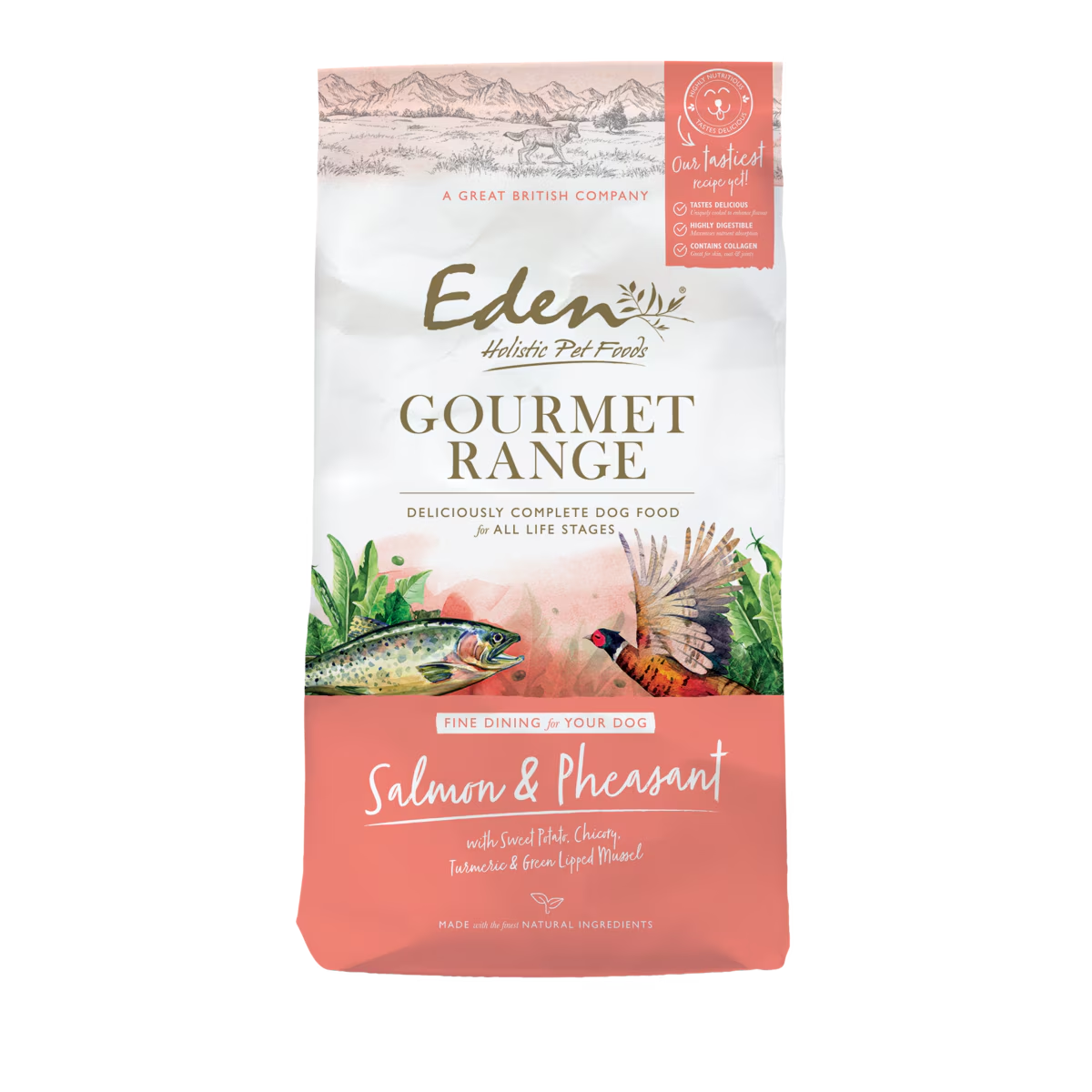 Eden Gourmet Range - Salmon & Pheasant 10kg