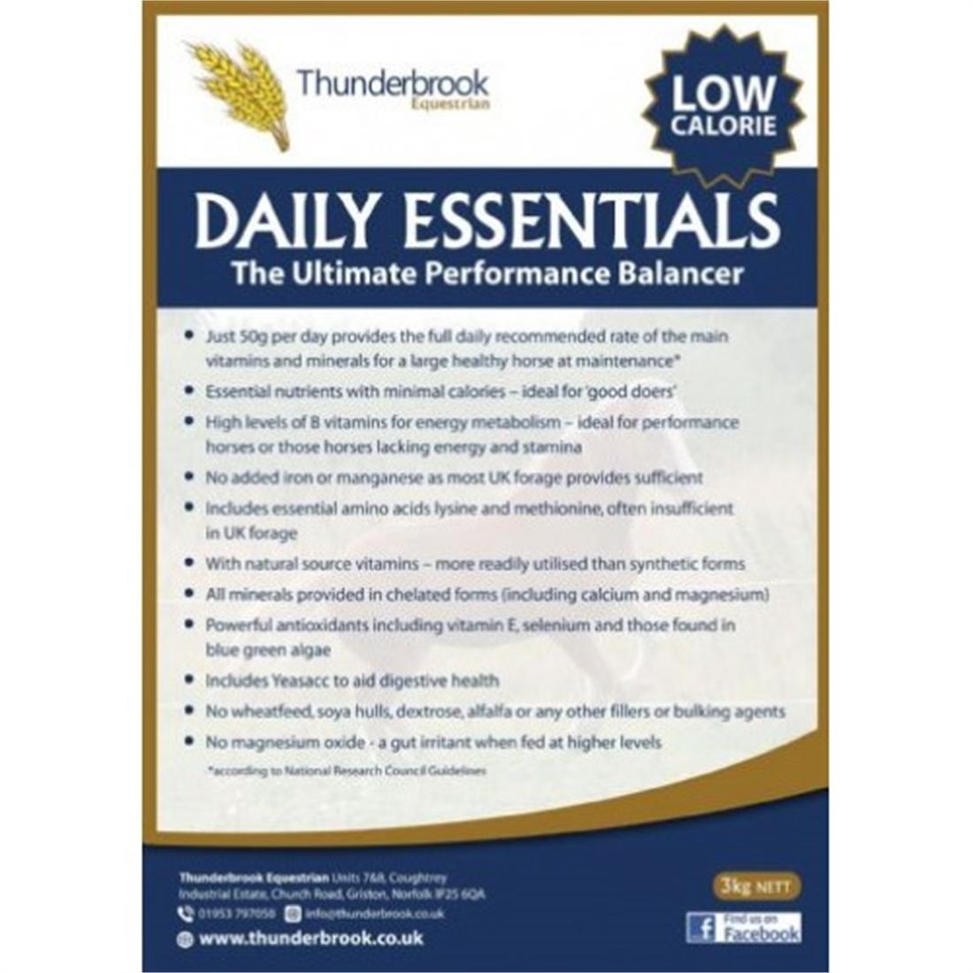 thunderbrook daily essentials