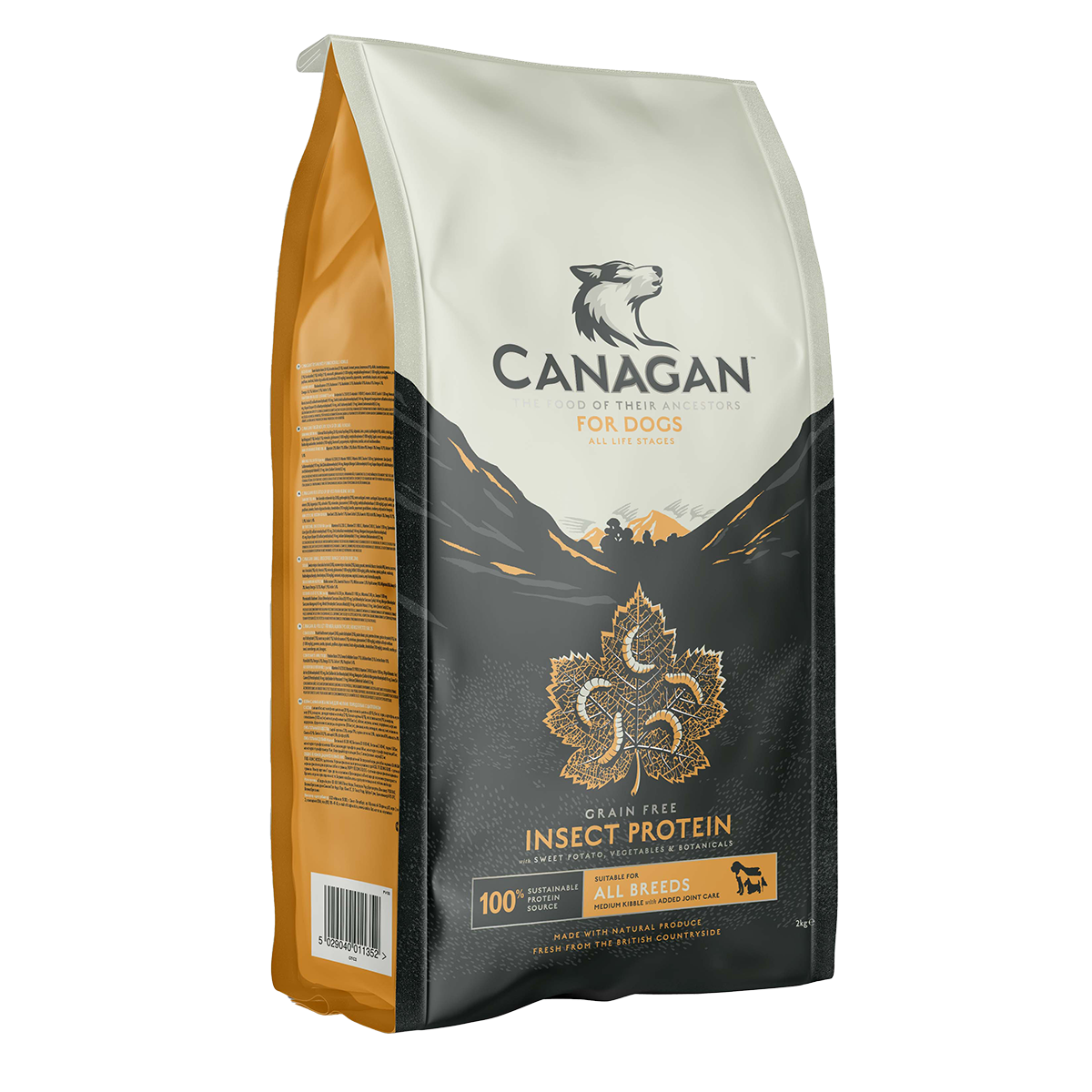 Canagan Insect Protein Dry Food For Puppies and Adult 10kg