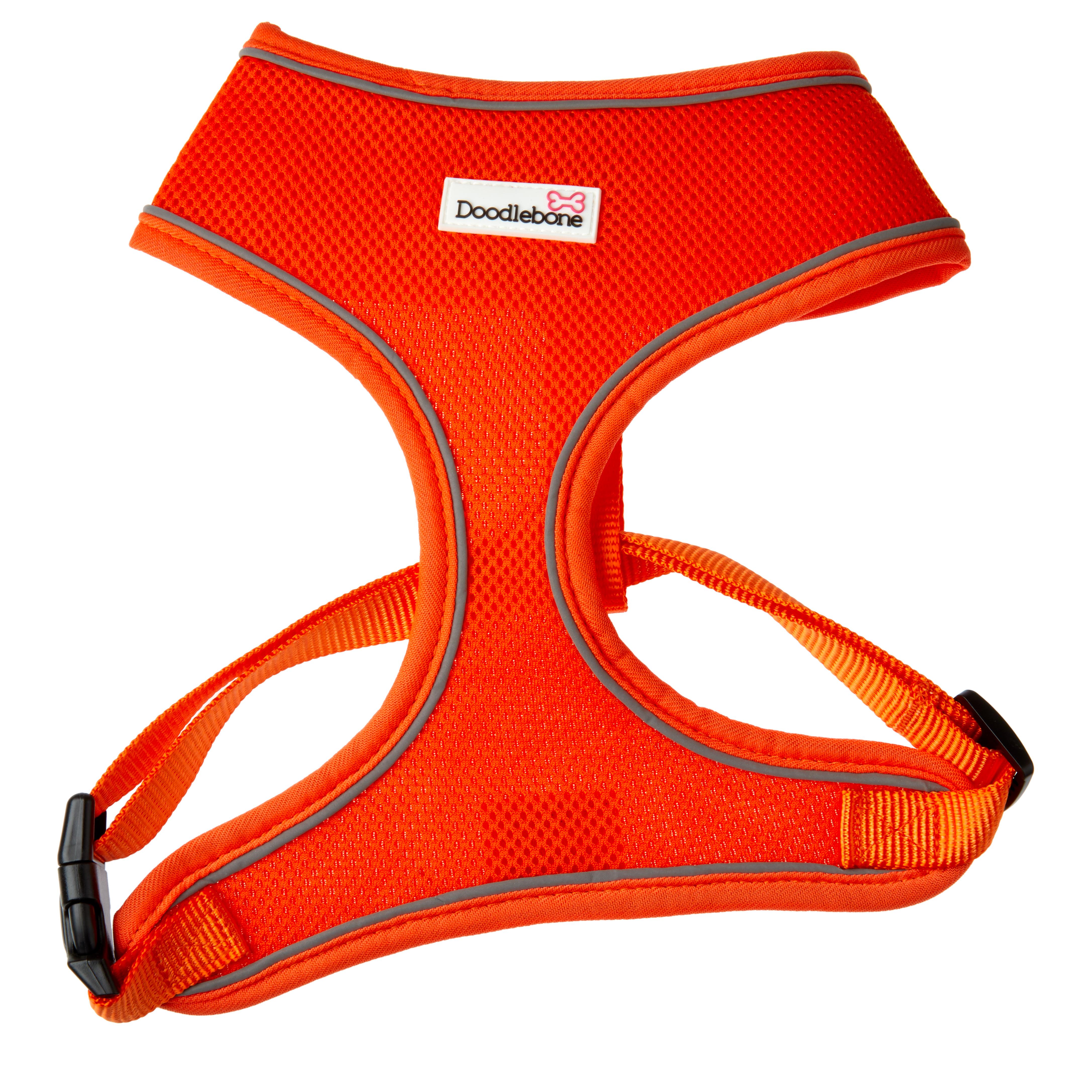 doodlebone Orange Airmesh Harness