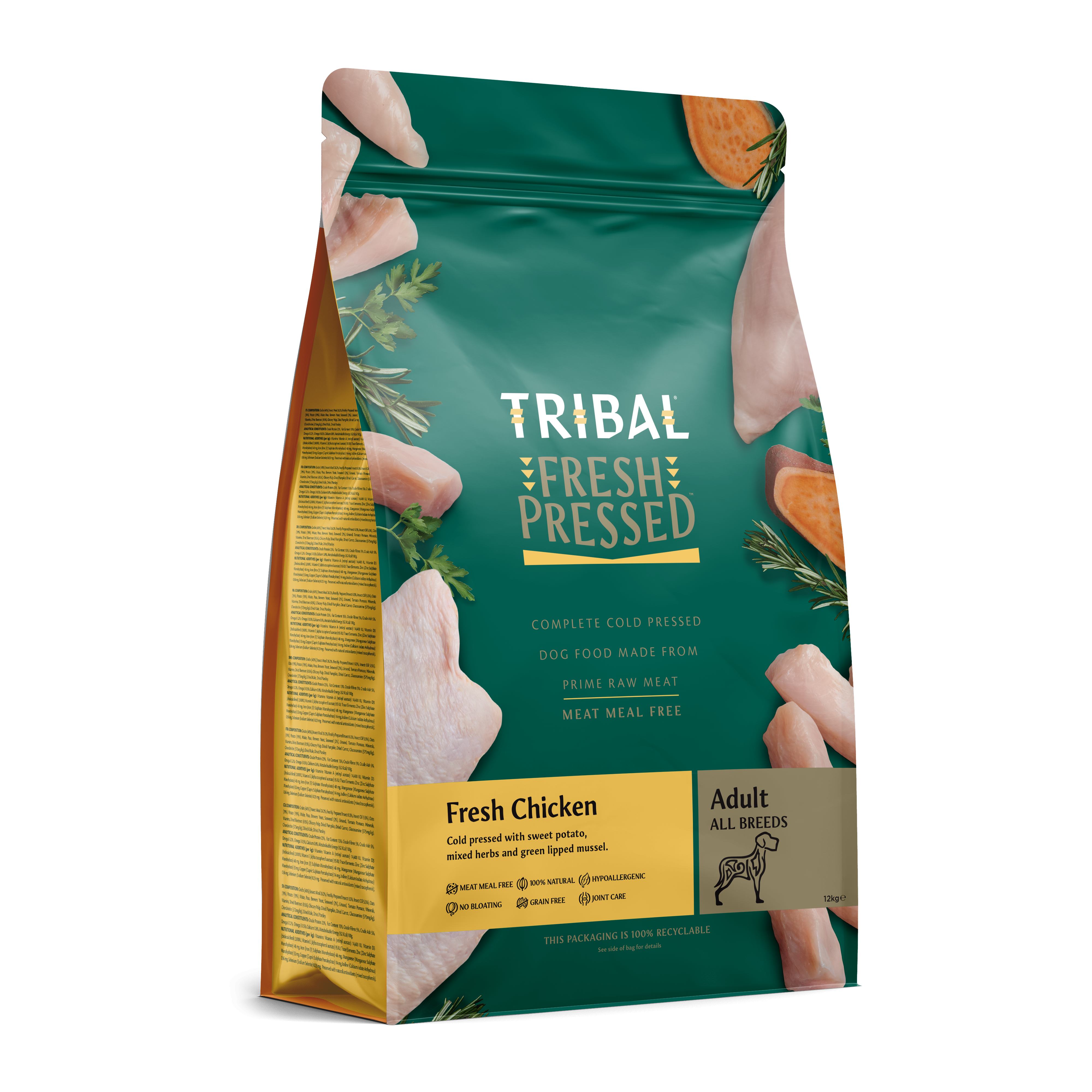 Tribal Fresh Pressed Adult Chicken 2.5kg