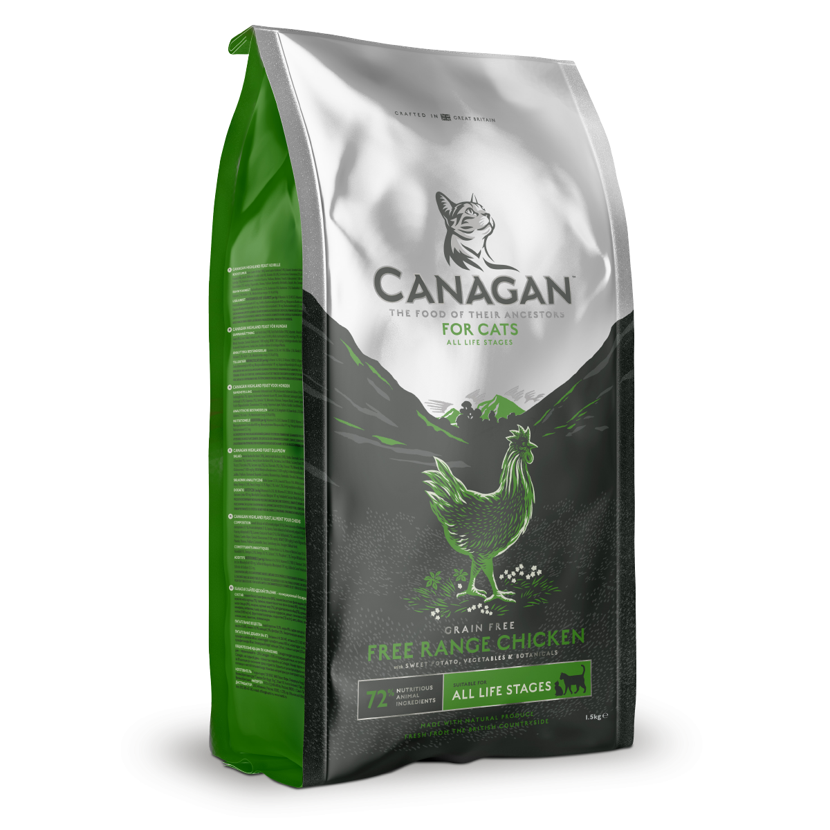 Canagan Dry Cat Food - Free Range Chicken 8kg