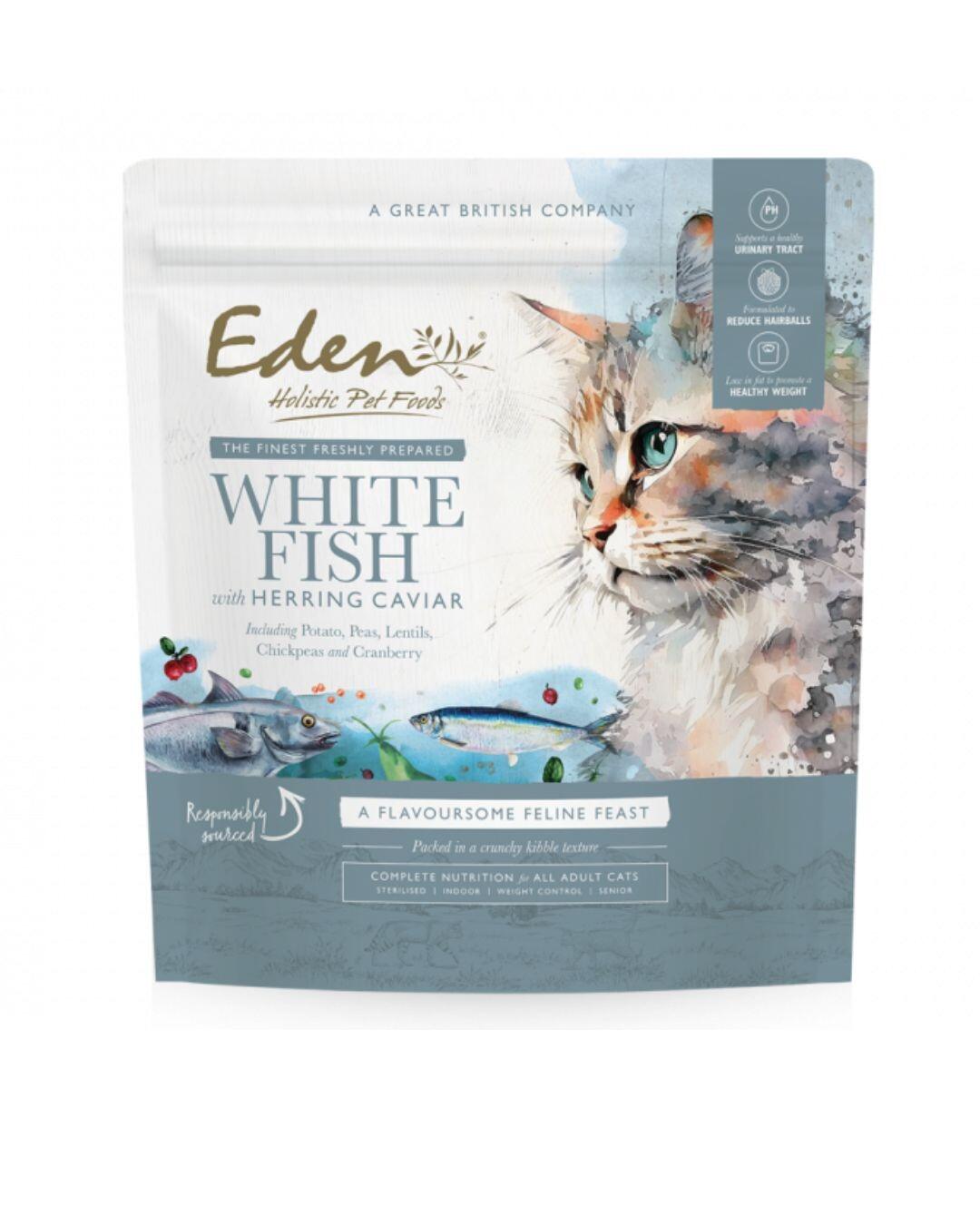Eden Cat Food White Fish and Herring 1.5kg