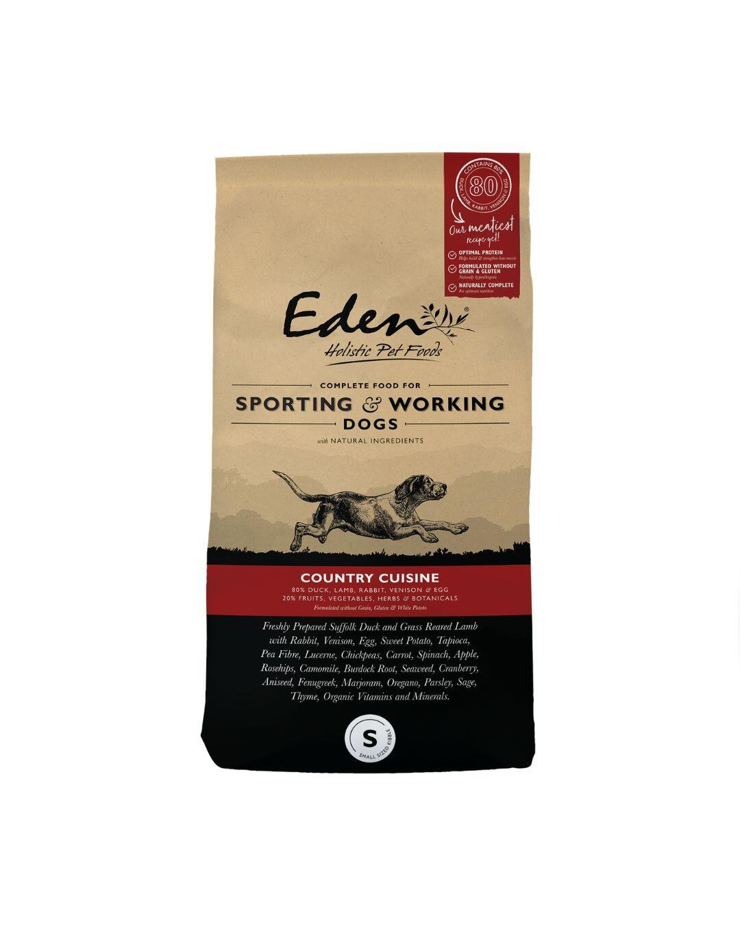Eden Country Cuisine 15kg small kibble