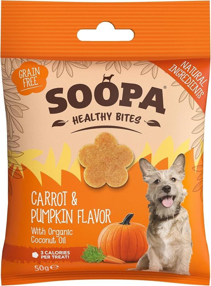 Soopa Healthy bites, carrot and pumpkin