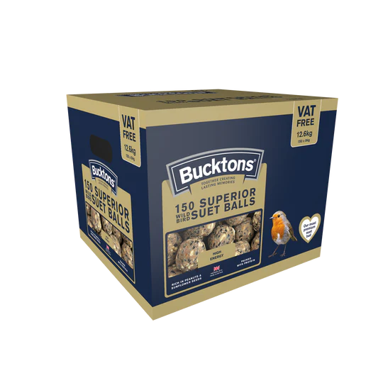 Bucktons 150 Superior Suet Balls Wild Bird Food