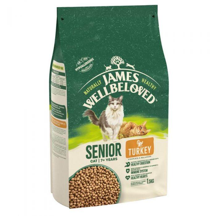 James Wellbeloved Senior Cat with Turkey 1.5kg