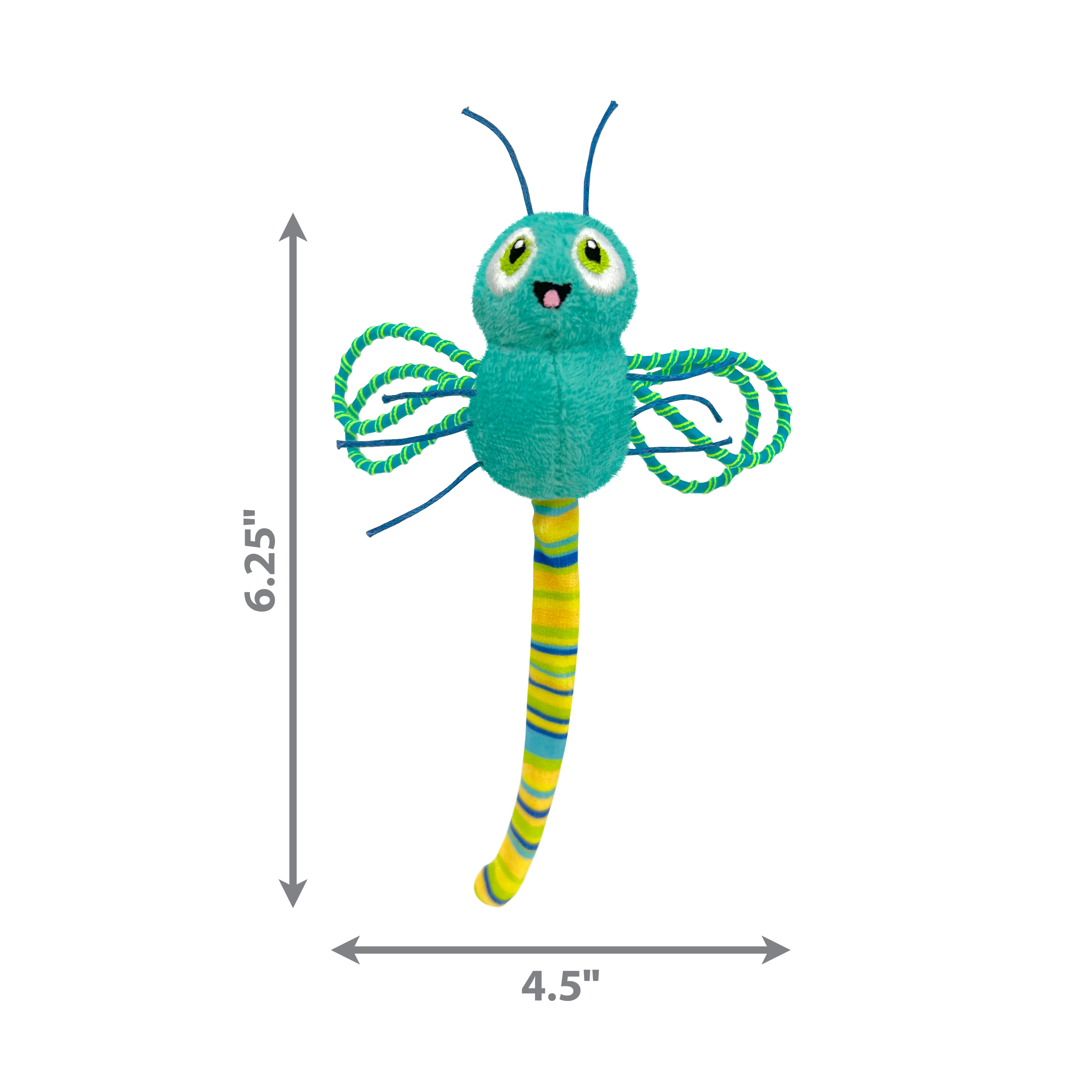 Kong Flingaroo Dragonfly Cat Toy