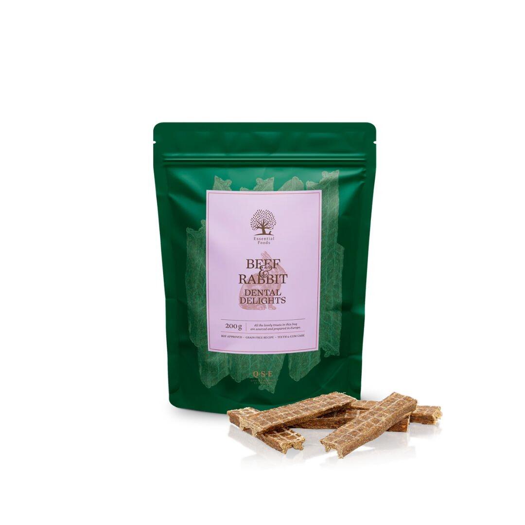 Essential Grain Free Beef and Rabbit Dental Delights