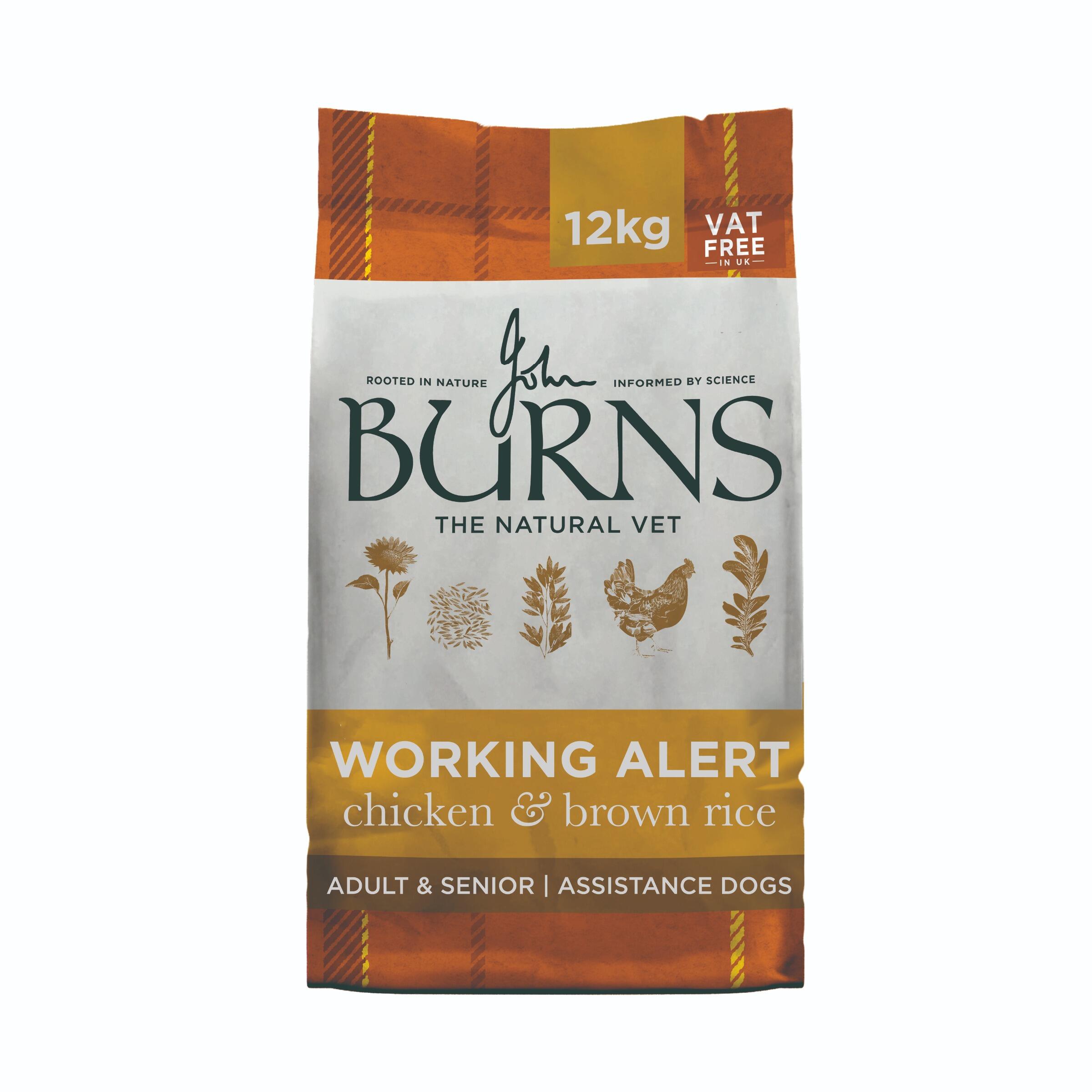 Burns Alert Assistance Chicken 12kg New Packaging