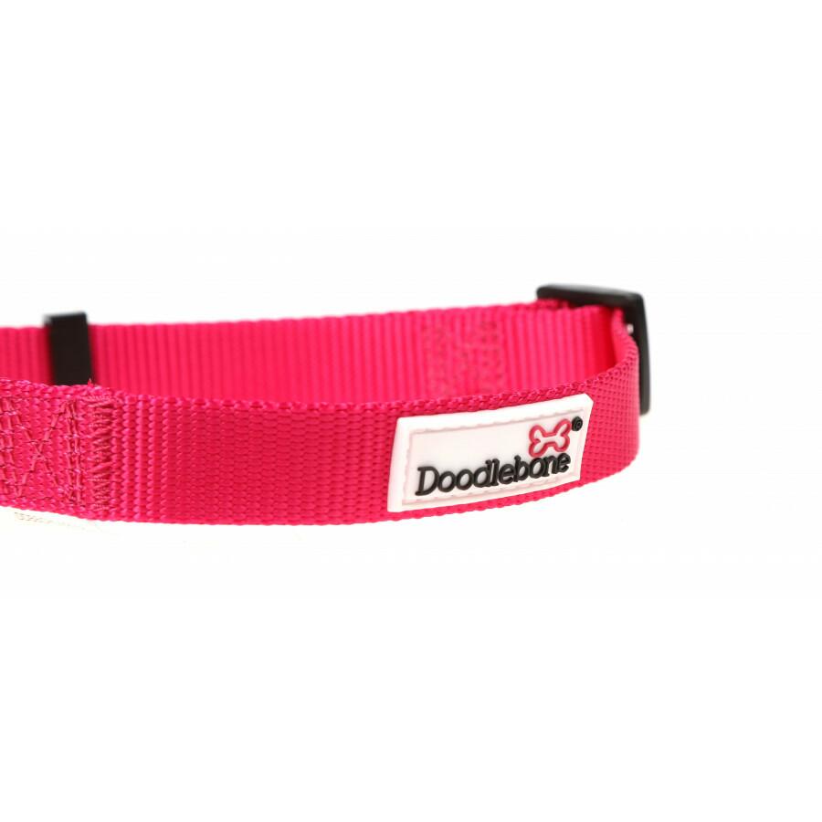Doodlebone Originals Collar Fuschia