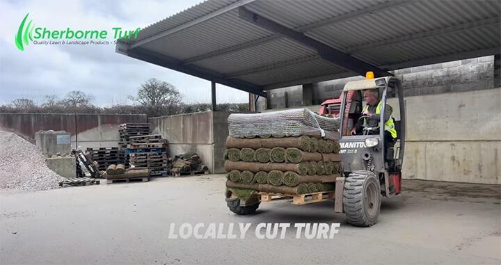 Buy our locally grown fresh cut turf in bulk