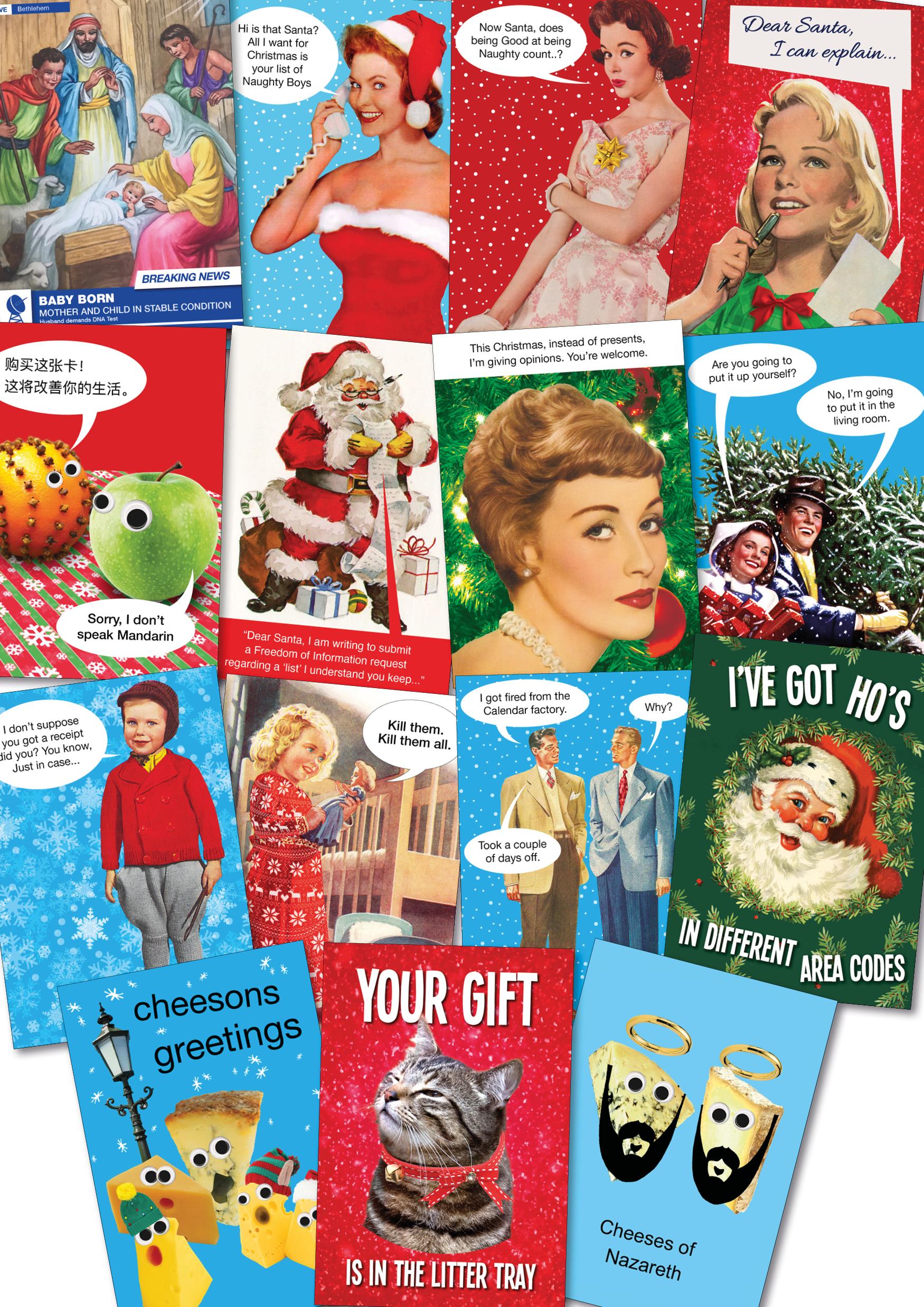 CHRISTMAS CARD PACKS