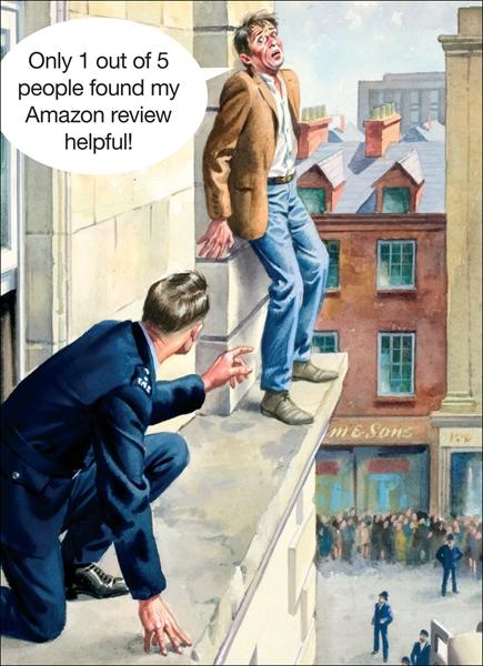 only 1 out of 5 people found my Amazon review helpful!