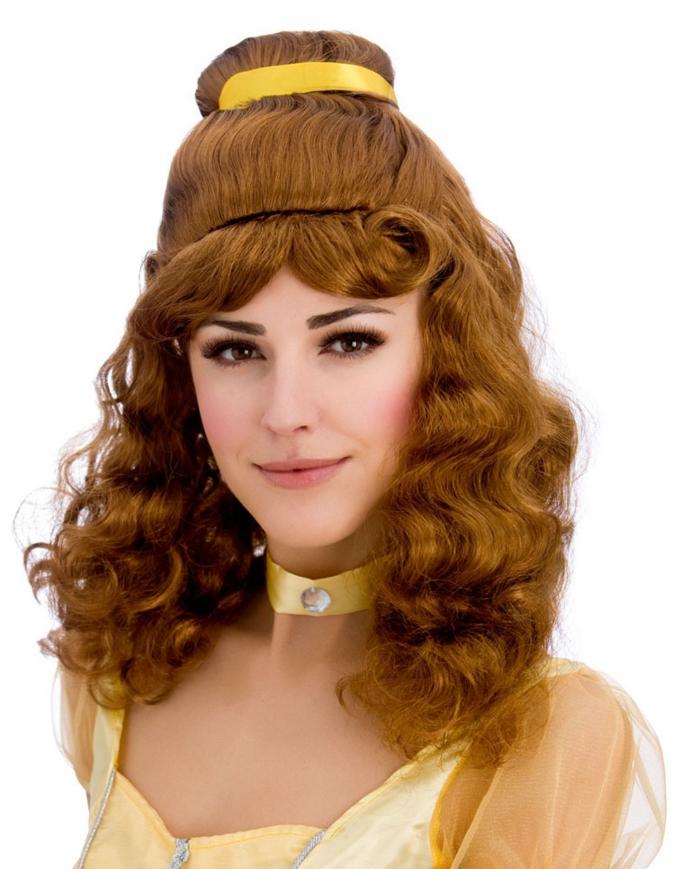 Beautiful Princess Belle Wig Auburn