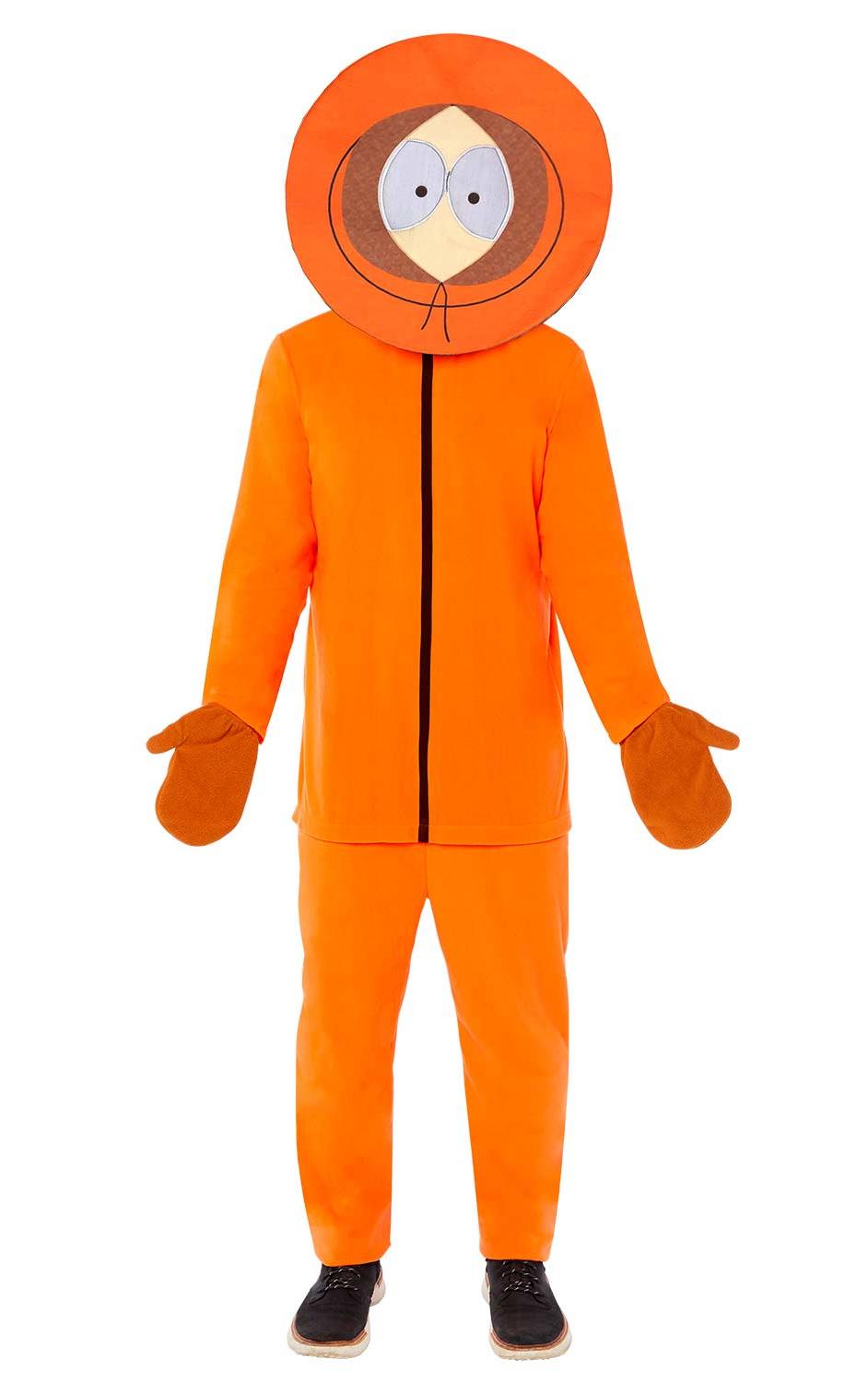 Kenny Masque intégral pour la tête Cosplay South Park Parody Tissu Costume dhalloween 