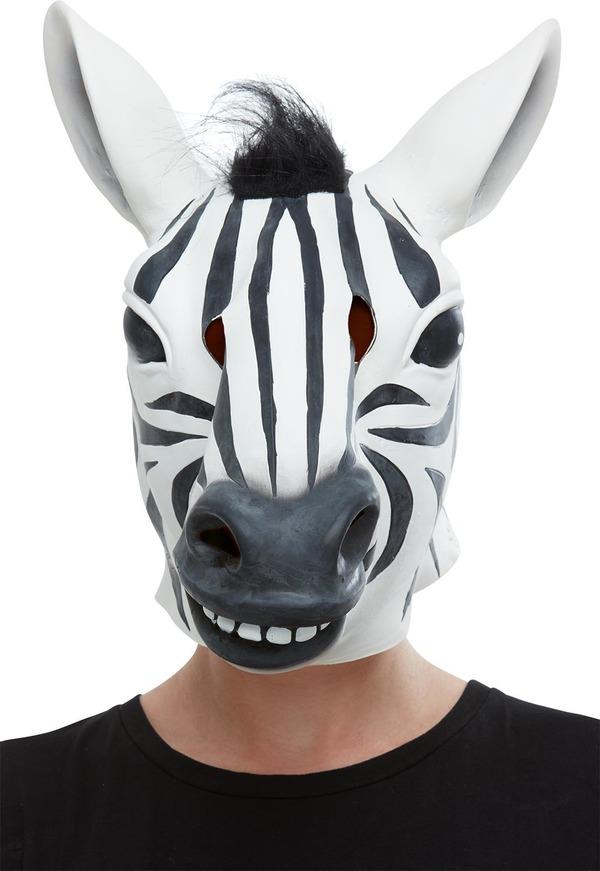 Zebra Mask Latex Overhead
