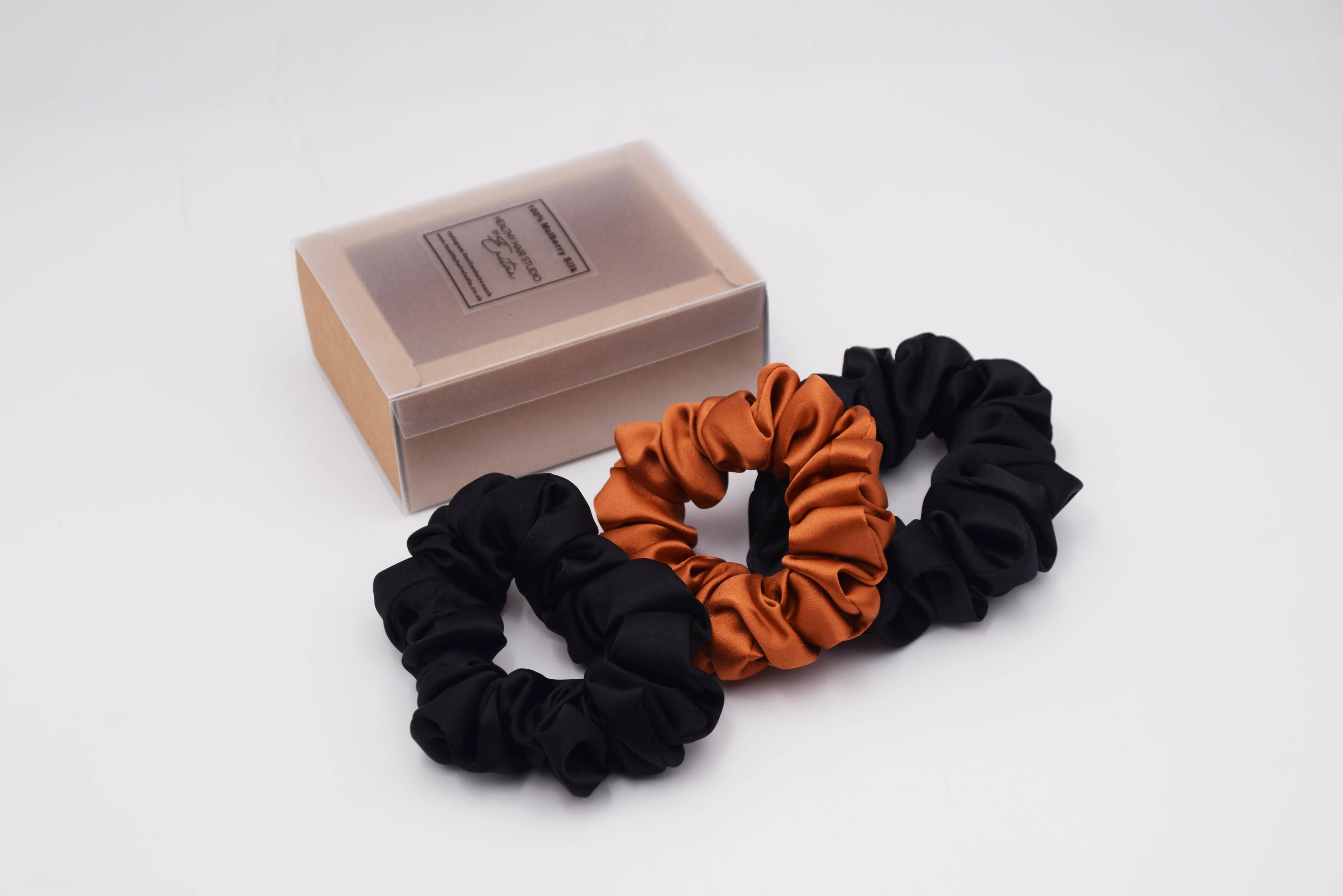 Mulberry Silk Scrunchies Large Sizes