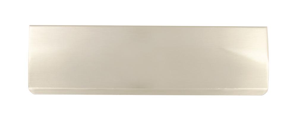 LXW:725X150mm Häfele Kicking/Midrail Plate Square Corners 304 Stainless Steel 1.5mm 