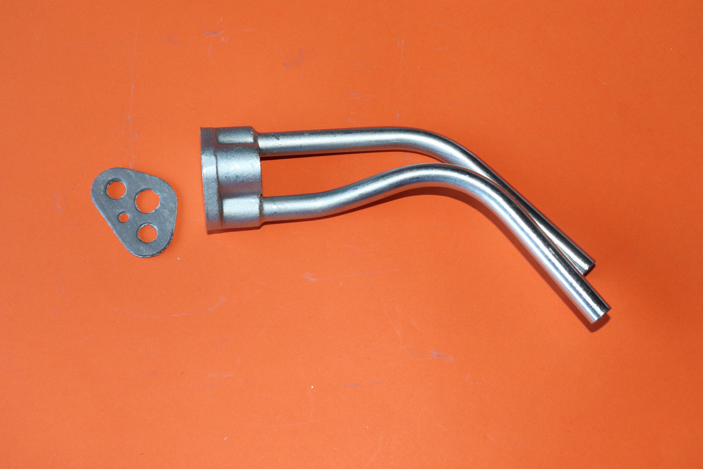 TRIUMPH 500 ENGINE OIL PIPE ASSEMBLY 1967 707203 703763 UK MADE