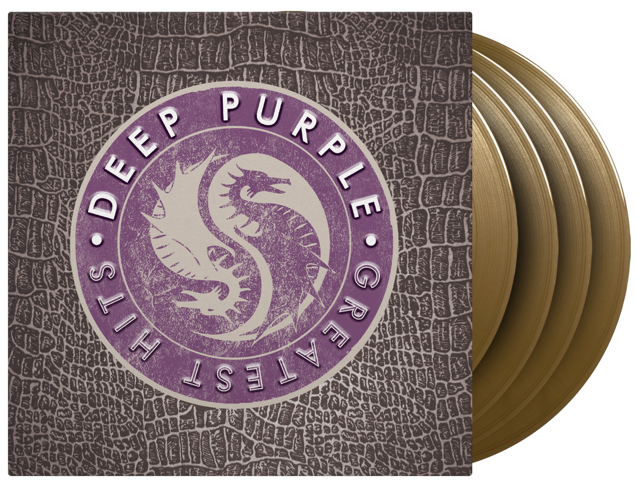 DEEP PURPLE - Greatest Hits - 4LP GOLD Vinyl Set - Limited Numbered Edition