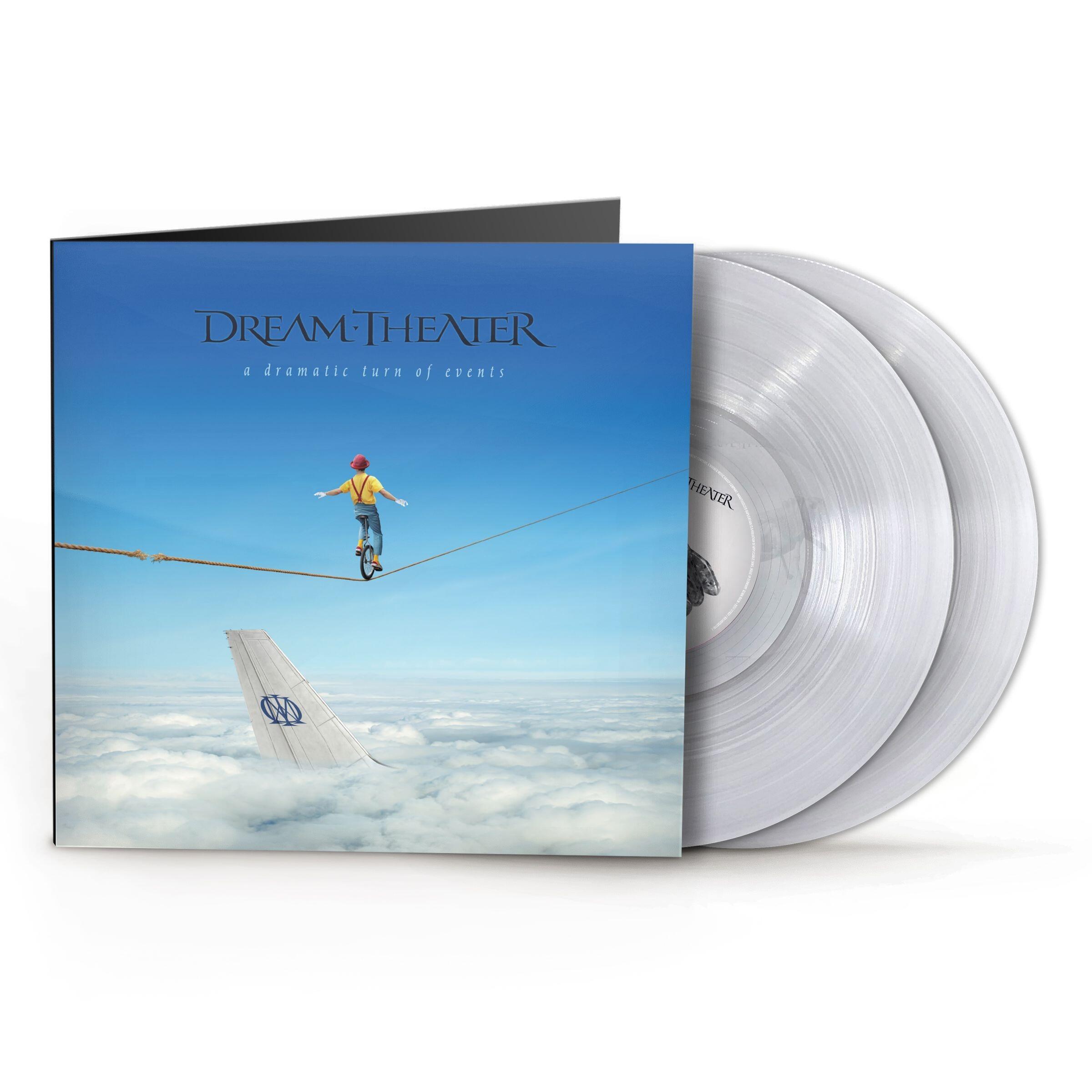 DREAM THEATER - A Dramatic Turn Of Events - Double Clear Vinyl LP
