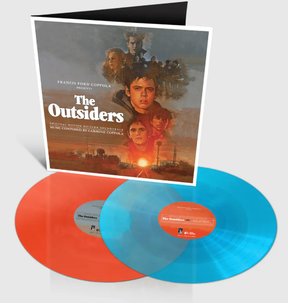 CARMINE COPPOLA - The Outsiders - Original Film Soundtrack - Expanded Edition - Double Sky Blue & Sunset Orange Vinyl LP