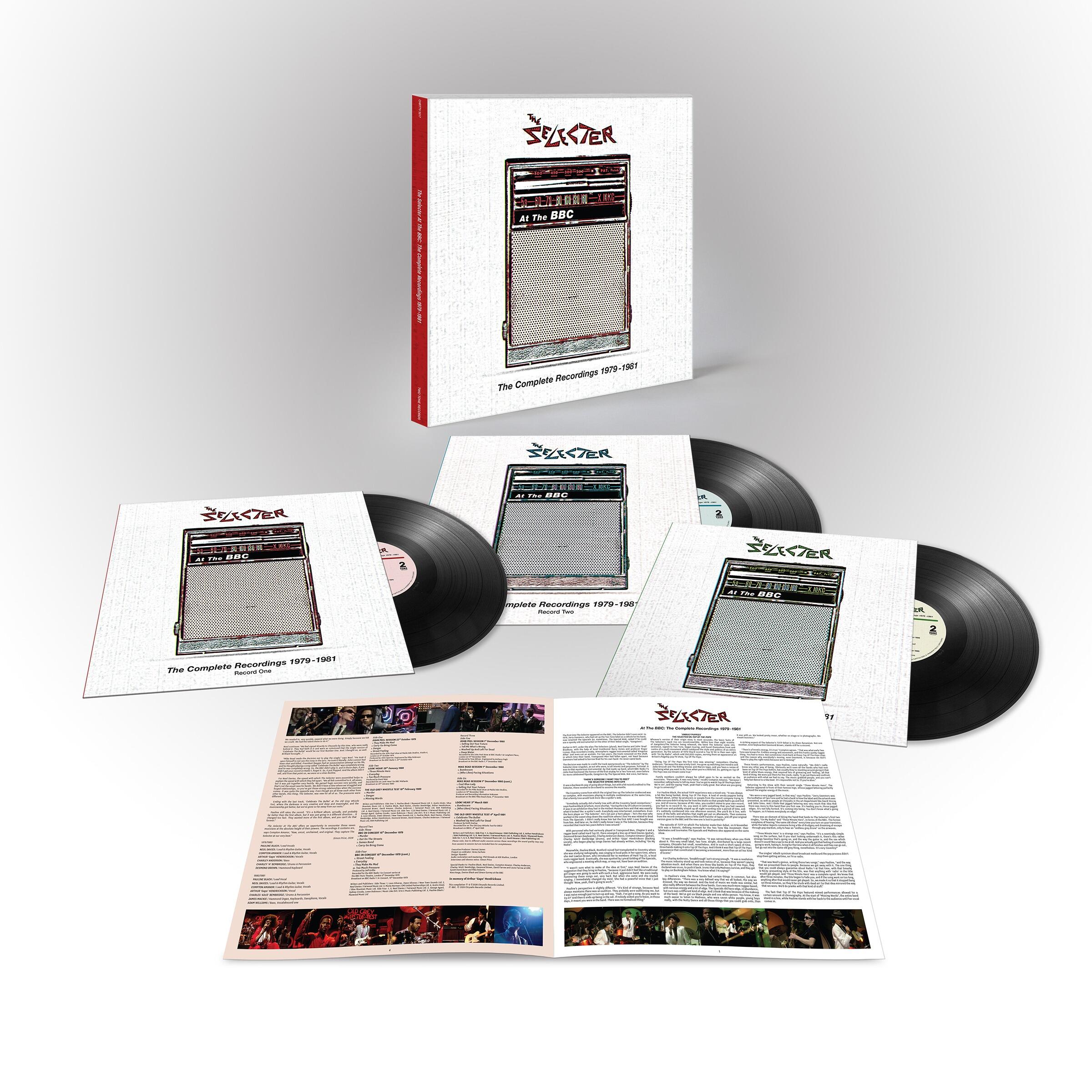 **PRE-ORDER** THE SELECTER - At The BBC: The Complete Recordings - 1979-1981 - Triple Vinyl LP