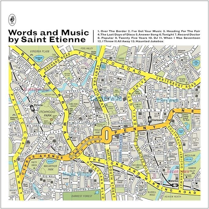 SAINT ETIENNE - Words and Music by Saint Etienne - Vinyl LP: