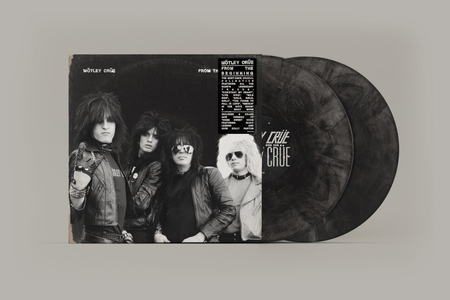 MOTLEY CRUE - From The Beginning - Double Vinyl LP w/ alternate artwork