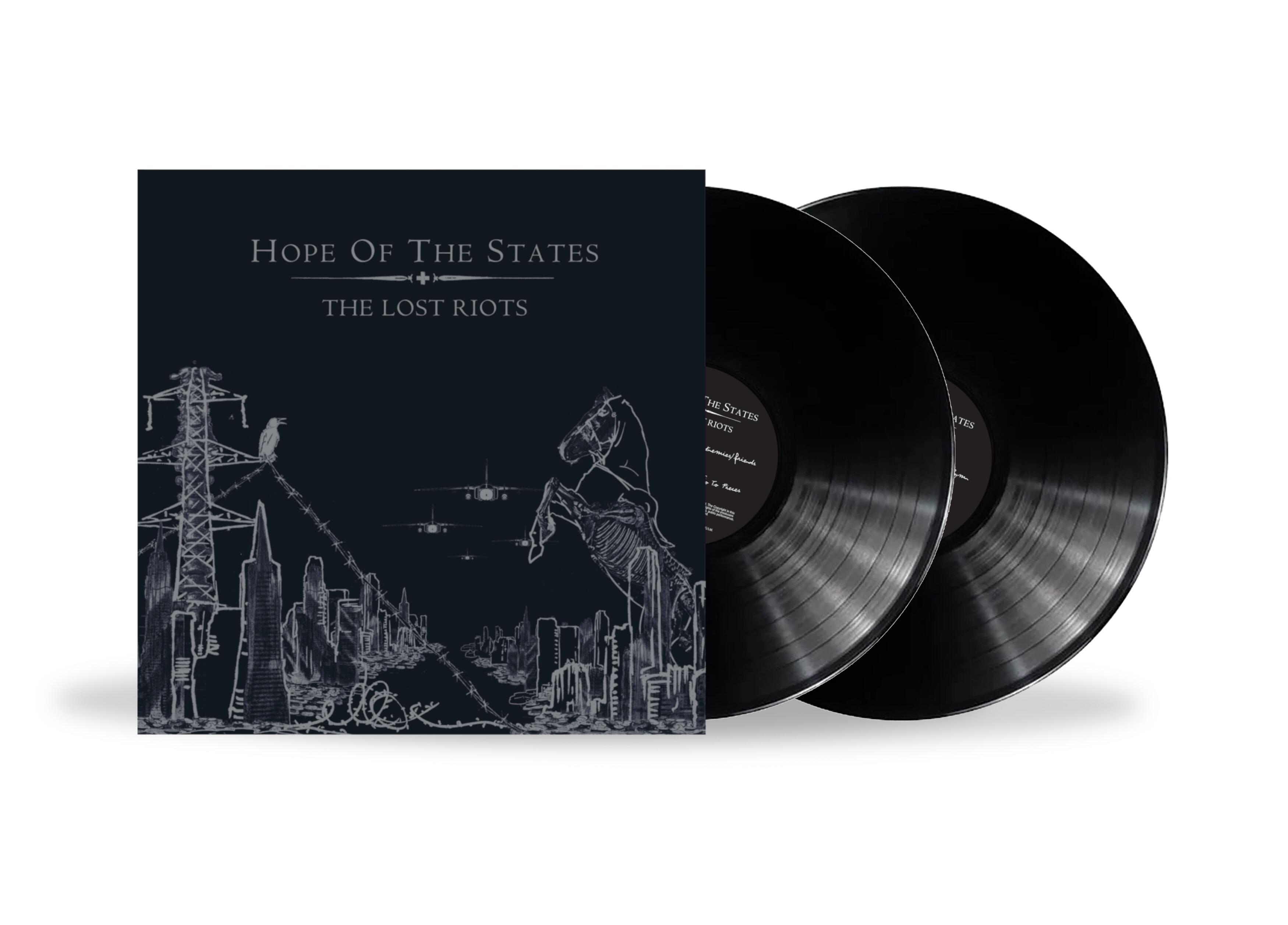 HOPE OF THE STATES - The Lost Riots - Double Black Vinyl LP