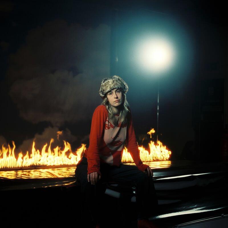 MELANIE BAKER - Someone Help Me, I'm Being Spontaneous - Red Marble Vinyl LP