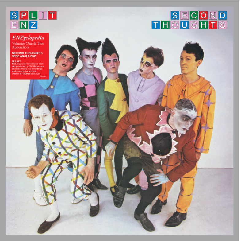 SPLIT ENZ - Second Thoughts - Expanded Edition - Double Vinyl LP